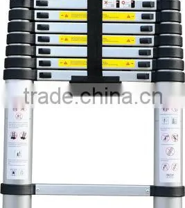 European Safety Standard Aluminium Ladder 3.8m thumbnail-1
