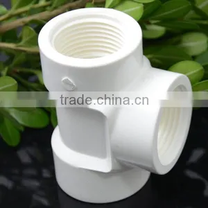Germany Standard Din8077-8078 Pvc Fittings Female Threded Cross Tee thumbnail-1