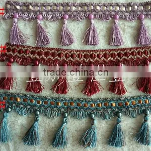 Curtain Fringe Home Textile Valance Sofa Accessory Decoration thumbnail-1