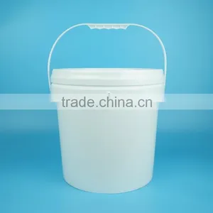 10 kg Plastic Buckets With Lid and Plastic Handle for White Glue / Waterproof / Water / Coating / Latex Paint thumbnail-2