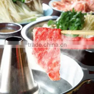 Japanese Traditional 18-8 Stainles Steel Shabu Shabu Boiling Pot thumbnail-1