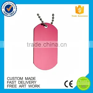 OEM Cross Engraved Soft Enamel Tag Custom Metal ID Dog Tag thumbnail-5