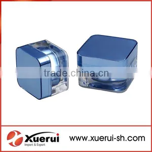 Cosmetic Container, Square Acrylic Cream Jars thumbnail-1
