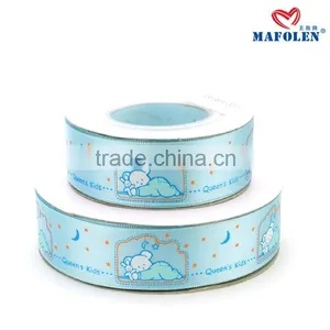 Popular Lovely Cartoon Printed Satin Ribbon for Sale thumbnail-3