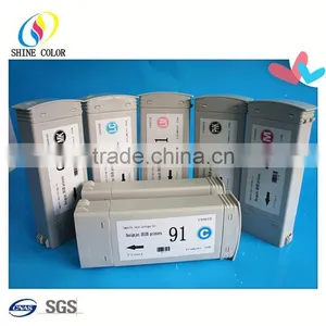 Refillable Cartridge HP91 for Large Format Printing Machine thumbnail-2