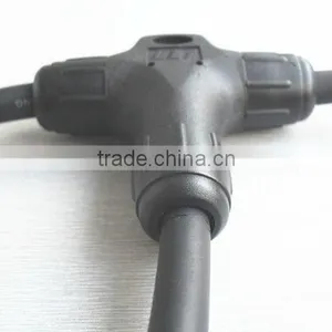 IP67 LLT 3-way Tee Connector Led Lighting Accessory Waterproof T Connector thumbnail-1
