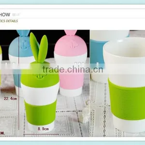 Ceramic Rabbit Mug With Cartoon Rabbit Style Cute Mug for Gift thumbnail-1