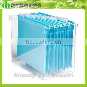 DDX-0193 Trade Assurance Clear Acrylic File Box thumbnail-1