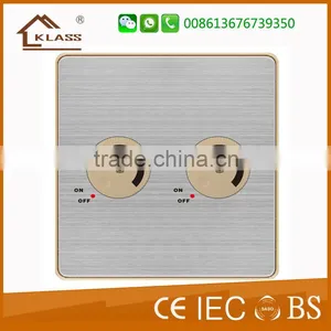OEM&ODM Fashion Electronic Double Dimmer Switch thumbnail-1