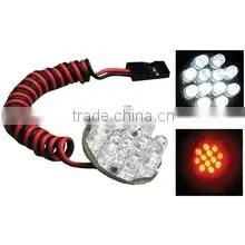 Platine Circulaire de 12 LED Rouges -RC Auto LED Light thumbnail-1
