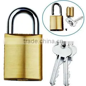 530 Padlock Replaceable Brass Cylinder C4 Keyway thumbnail-1
