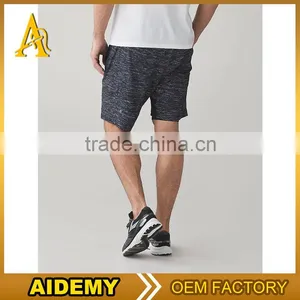 Wholesale OEM Heather Short Pants Mens Shorts Cheap Pants for Gym Wear thumbnail-3