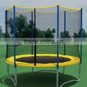 8ft Fitness Trampline With Safety Net thumbnail-1
