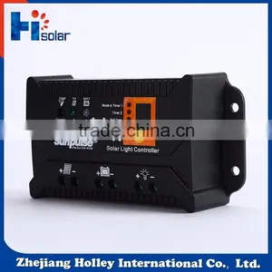 High Quality Connect Battery and Solar Panel 10a China PWM Solar Charge Controller 12 / 24V thumbnail-4