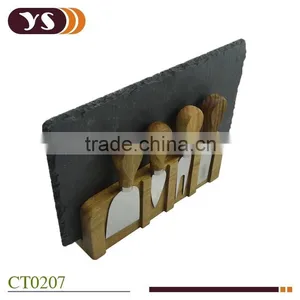 6pcs Acacia Wood Cheese Tools thumbnail-2