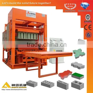 QTY4-15 Hydraform Cement Interlocking Brick Machine Price thumbnail-1