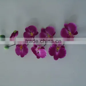 Decorative Fabric Flower Decorative Silk Flower Orchid thumbnail-1