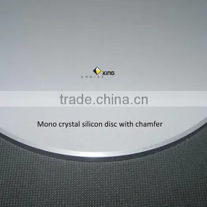 Mono Crystal Si Disc With Chamfer Dia.8.0"x0.25" thumbnail-1
