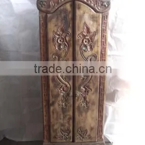 WOODEN WORK ALMIRAH thumbnail-1