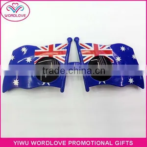 Custom Made Eco-friendly Plastic American Flag Sunglasses thumbnail-6