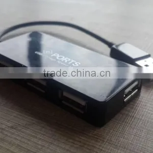 New High Speed 4 Ports USB 2.0 Hub Portable USB HUB With Line thumbnail-5