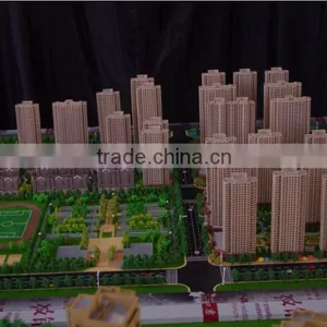 3D Maquette Apartment House Building Scale Model Making thumbnail-3