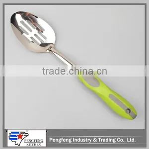 China Wholesale Stainless Steel Slotted Spoon thumbnail-1