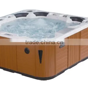 JAZZI Outdoor Freestanding High Quality Massage Spa Hydro Whirlpool Massage Spa 338E thumbnail-2