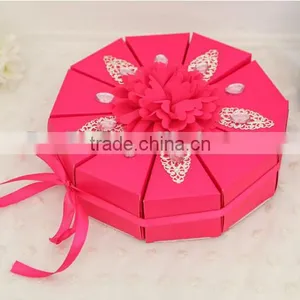Hot Sale Purple Favour Boxes Red Wedding Favor Boxes Pink Favour Boxes Wholesale thumbnail-3