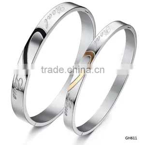 Wholesale Custom Casting Men's Brown Leather Stainless Steel Bracelet thumbnail-1