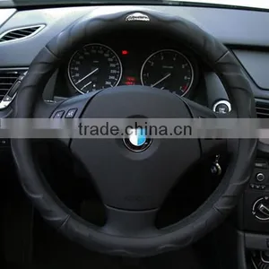 Car Steering Wheel Covers Lamb Leather Car Leather Steering Wheel Cover the Set of the Four Seasons General Car Direction Set of thumbnail-1