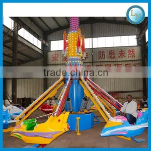 Kids Ride Self-control Airplane!!! Fairground Attraction Amusement Park Airplane Ride for Sale thumbnail-5