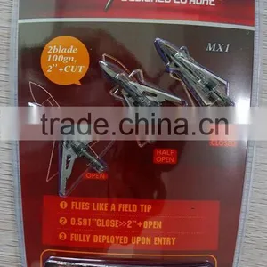 Hunting Arrows 2 Blade 125gn Hunting Broadheads Iron Ferrel Broadheads thumbnail-6