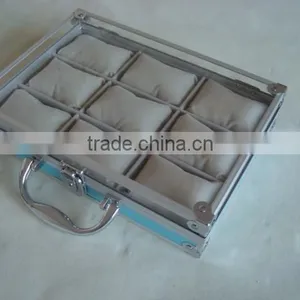 Men Watch Case,watch Case,aluminum Burl Watch Box thumbnail-1