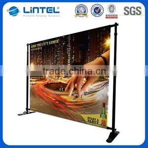 Telescopic Fabric Event Backdrop Banner Stand for Display thumbnail-1