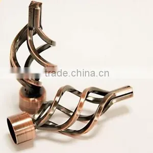 Plating Fashion Curtain Rod Finial thumbnail-1
