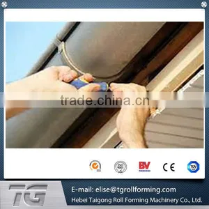 Hot Sale ! Half Round Gutter Roll Forming Machine Automatic Length Measuring thumbnail-6