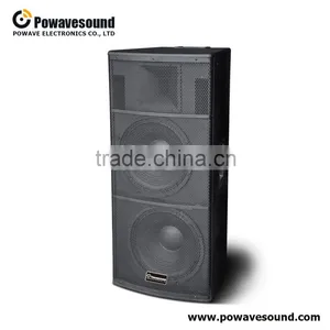 PW-215 Powavesound Stage Speaker PW Series Double 15 Inch Big High Power Speaker Portable thumbnail-1