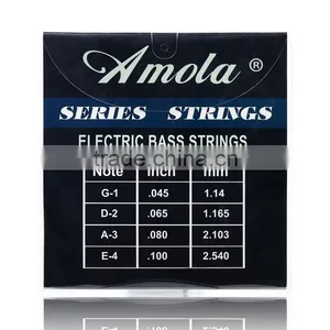 Amola AS115 .045--.130 BASS Guitar Strings Bass String 5 Electric Bass Strings Medium thumbnail-2