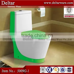 Professional Chaozhou Toilet Factory,Color Toilet Price S-trap 250 300mm,One Piece Toilet WC thumbnail-5