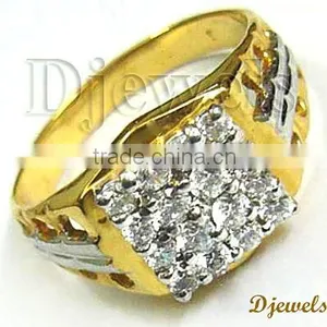 0.71 Ct. Diamond Gent Ring, Engagement Diamond Ring, Wedding Gent Ring, thumbnail-2