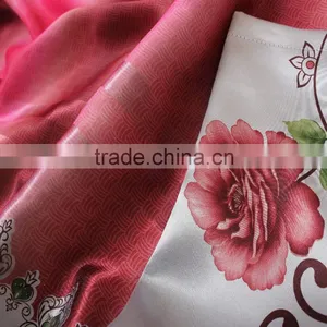 2016 Floral Printed Polyester Blackout Fabric, Curtain Fabric Blackout India thumbnail-5