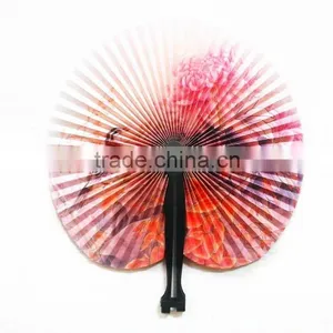 Jy5003Low Price High Quality Perfect Gift Printed Folding Paper Hand Fan,Classic Folded Paper Fan ,Children's Small Folding Fan thumbnail-2