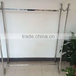 Stainless Steel Double-pole Clothes Rack Stand thumbnail-1