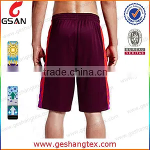 Digital Sublimation Dri Fit Custom Design Basketball Shorts for Mens thumbnail-2