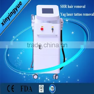 2016 HIgh Quality SHR Fast Ipl Hair Removal / Yag Laser Tattoo Removal Machine thumbnail-1
