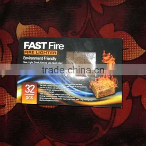 32 Solid Fuel Firelighter Cubes---Barbecue Camping Fire Starter thumbnail-6