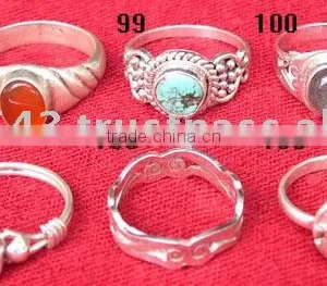 92.5% Silver Rings /new Design Silver Rings thumbnail-1
