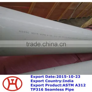 ASTM A312 TP316 Seamless Pipe thumbnail-1