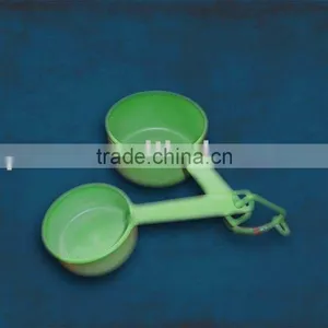 Bioplastic Cornstarch-based Environmental Friendly Green Water Ladle thumbnail-1